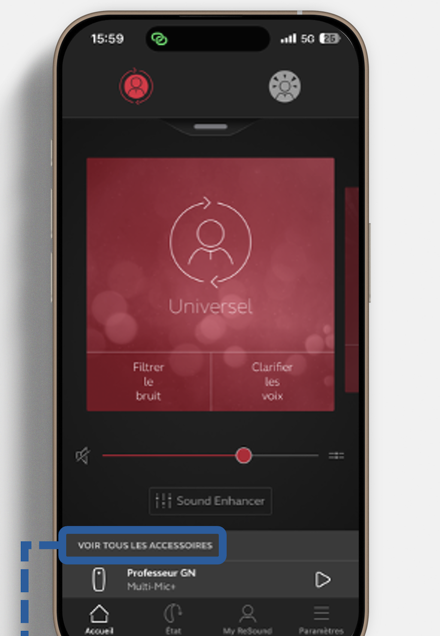 Étape 1 : Voir tous les accessoires